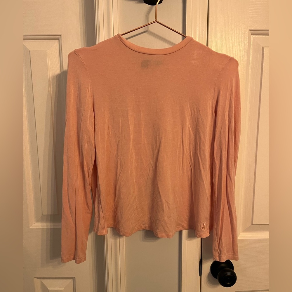 Sweaty Betty pink long sleeve